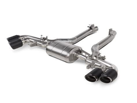 Akrapovic 2020 2022 BMW X5M X6M F95 96 Slip On Line Titanium Exhaust