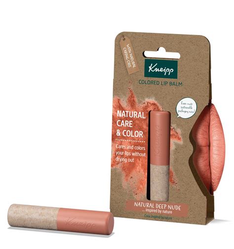 Kneipp Balzám na rty Natural Dark Nude 3 5 g