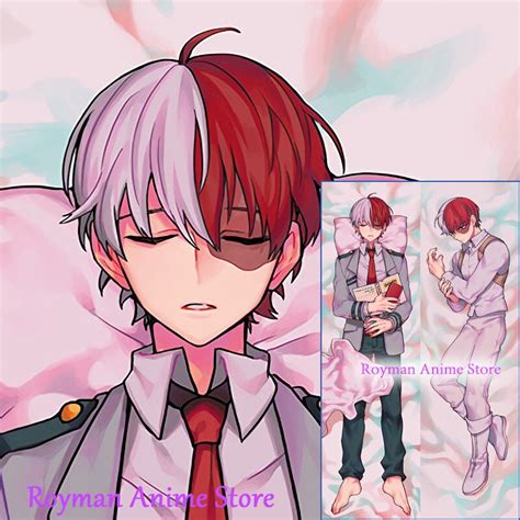 My Hero Academia Shoto Todoroki Dakimakura Anime Body Pillow Case Cover