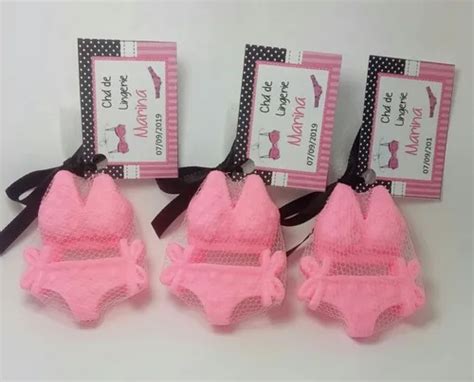 Lembrancinhas Personalizadas Chá De Lingerie Sabonete Parcelamento sem juros