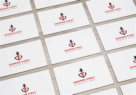 Semper First logo design on Behance