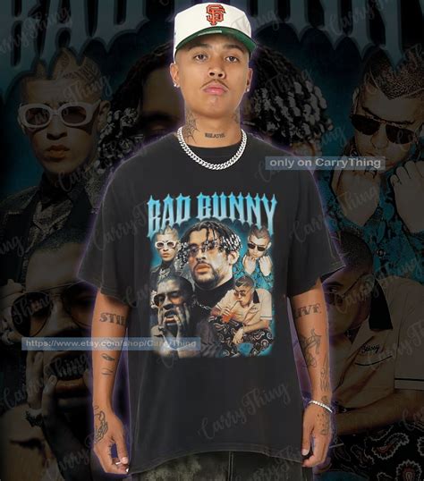 Bad Bunny Bad Bunny T Shirt Concert Shirt Merch Etsy