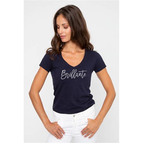 T Shirt Brillante Femme French Disorder