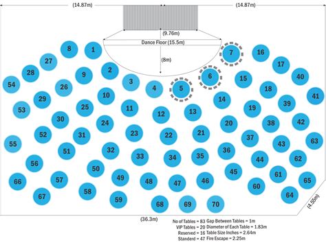 Sylvia Booking Seat Plan