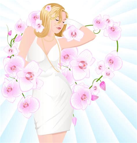 Busty Natural Blonde Stock Vectors And Vector Art Shutterstock