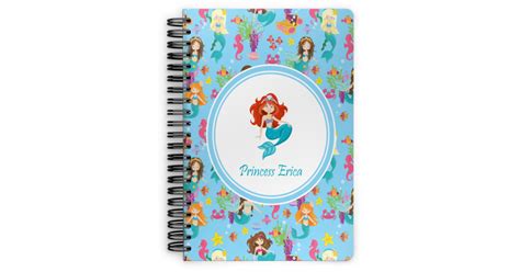 Mermaids Spiral Notebook Personalized Youcustomizeit