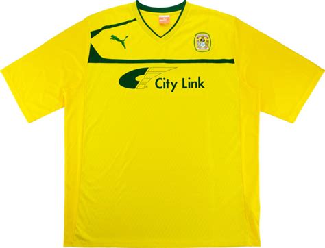 Coventry City Away Baju Bolasepak 2010 2012 Sponsored By City Link