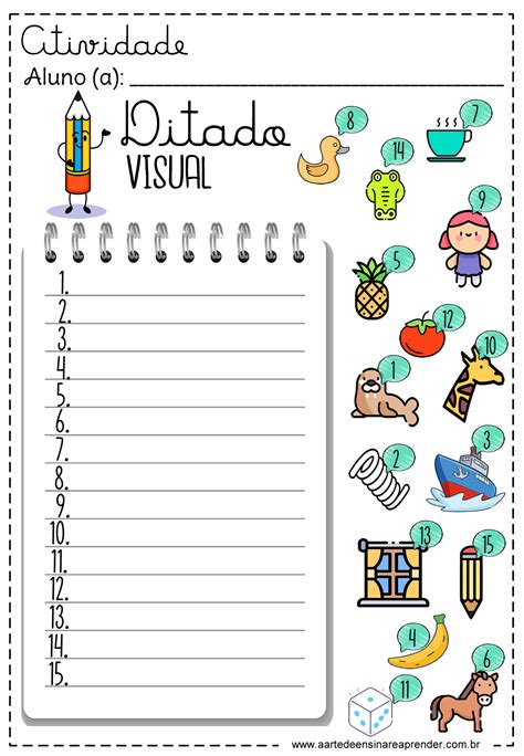Ditado De Imagem - 47 ideias de Ditado com imagem para salvar hoje | atividades de ...