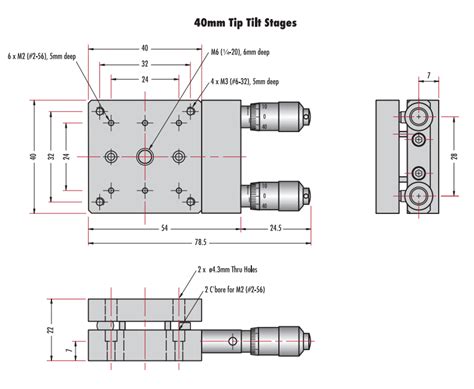 tip tilt stages edmund optics