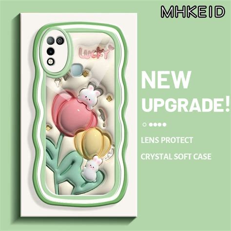 MHKEID Casing Ponsel Untuk Infinix Hot 10 Play Hot 11 Play Hot 9 Play X680 X688C Case Anti