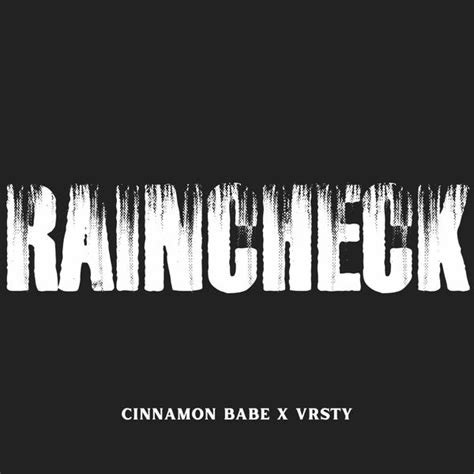 Cinnamon Babe Rain Check Single Core Radio