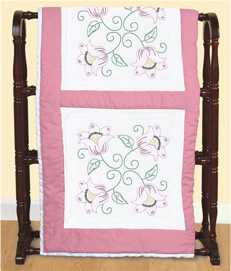 Spring Flowers Quilt Blocks 18 Cross Stitch Item