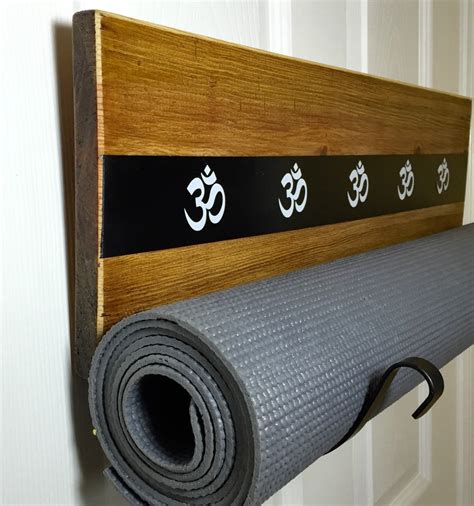 Yoga mat holder handmade yoga mat holder original by YogaWares