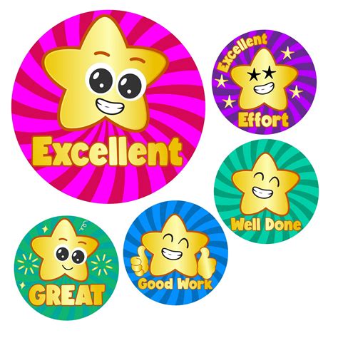 Star Reward Stickersdefault Title Reward Stickers Kids Awards