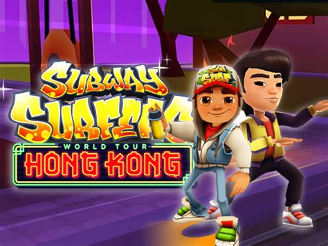 Subway Surfers Hong Kong Play Game Online Free At GameFree Games