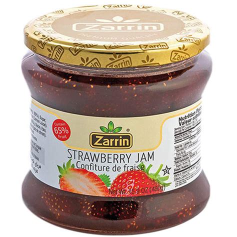 ZARRIN Strawberry Jam 450g Online Food And Grocery Store Bakkal