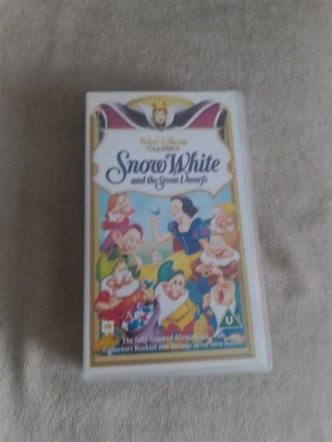 Walt Disney Classics Snow White And The Seven Dwarfs Pal Vhs Video Tape My XXX Hot Girl
