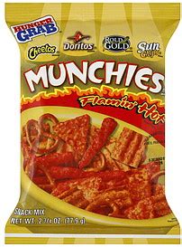 Munchies Snack Mix Flamin Hot Oz Nutrition Information ShopWell