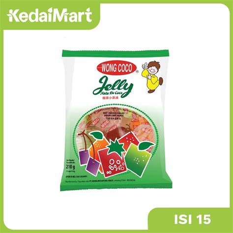 Jual Wong Coco Mini Jelly Nata De Coco 15 X 14 Gram Shopee Indonesia