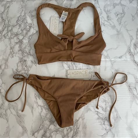 L Space Swim Nwt Lspace Ribbed Bikini Poshmark