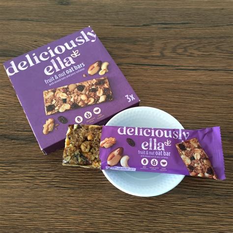 Deliciously Ella Fruit Nut Oat Bars Review Abillion