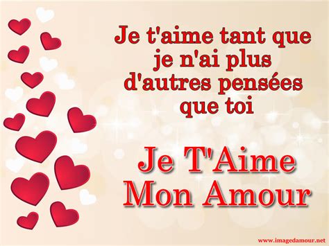 Image pour dire Je T'aime - Citations je t'aime mon amour