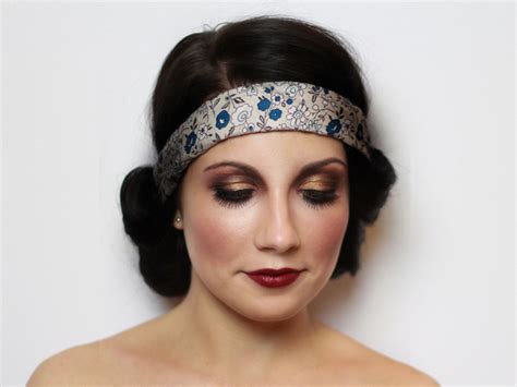 20s Flapper Halloween Makeup - 20s Makeup Tutorial|