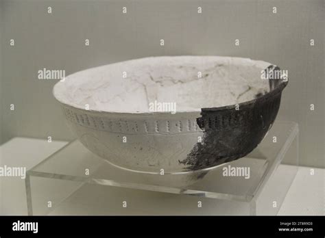 Neolithic Pottery Tibetan History Gallery Tibet Museum Lhasa Stock