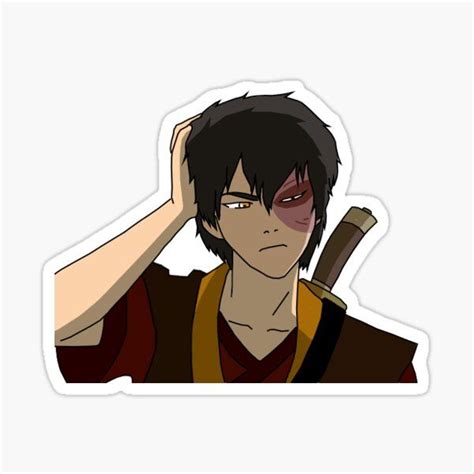 Zuko Cute Stickers Avatar Cartoon