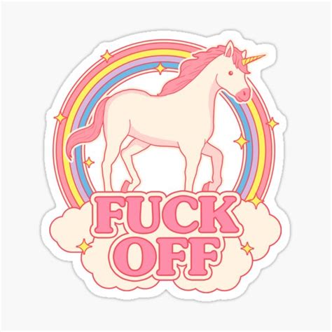 Fuck Off Stickers Redbubble