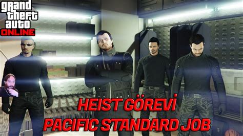 Gta V Online Heist Pacific Standard Job B L M Youtube