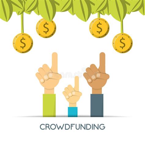 hands  business project  company finance stock vector