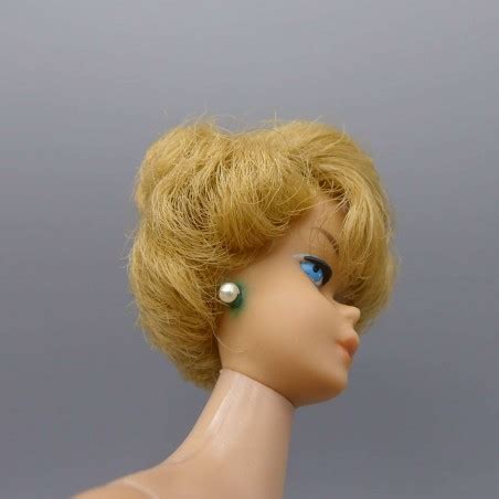European Sidepart Bubblecut Vintage Barbie Doll Ash Blonde From