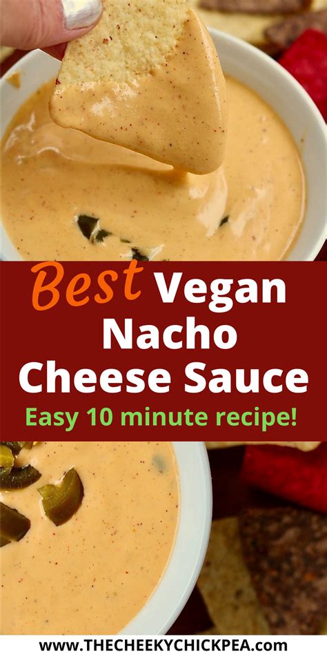 Best Vegan Nacho Cheese Sauce Easy Recipe