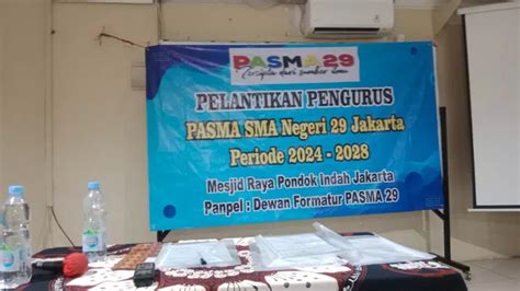 Sahabat 29 Selamat Bertugas Pengurus PASMA 2024 2028 Semoga Amanah Dan