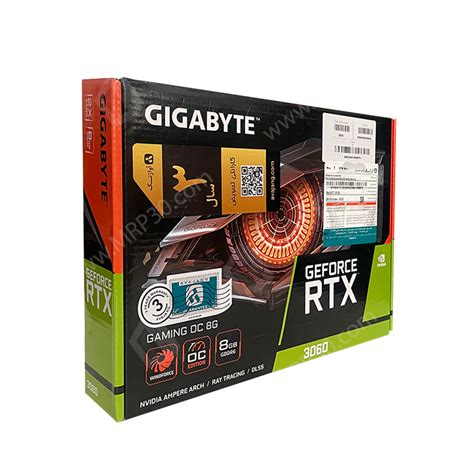 کارت گرافیک گیگابایت RTX 3060 Gaming آکبند خرید از مستر پیسی