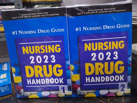 Nursing Drug Handbook Volume And Colored Lazada Ph