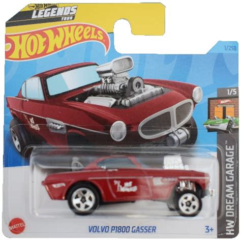 Hot Wheels Volvo P1800 Gasser kisautó 1 64 Mattel vásárlás a Játékshopban