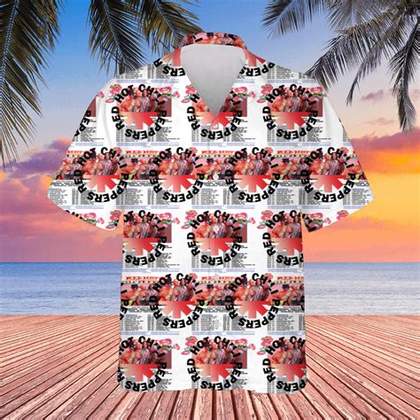 Red Hot Chili Peppers 2023 Tour Hawaiians Sold By Opalina Clone SKU 88716281 Printerval