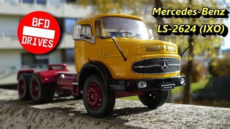 ⛔️ Mercedes-Benz LS-2624 (1979) 🚗 in 1:43 🚘 by IXO - YouTube