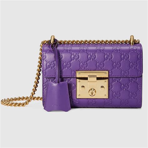 Gucci Padlock Signature Shoulder Bag Blackout