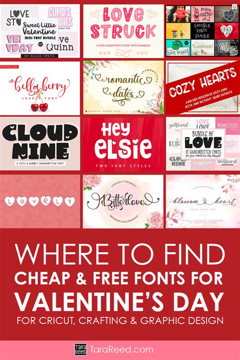 15 free & cheap Valentine's Day Fonts