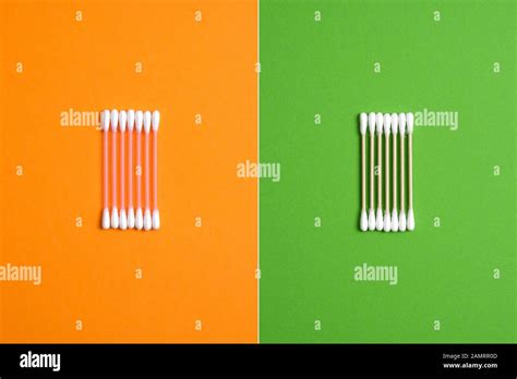 Disposable Bamboo Double Head Cotton Swabs Wood Sticks Buds Ears