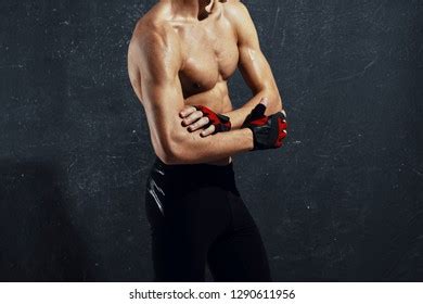 Strongskinned Male Athlete Naked Body Sports Stock Photo Edit Now