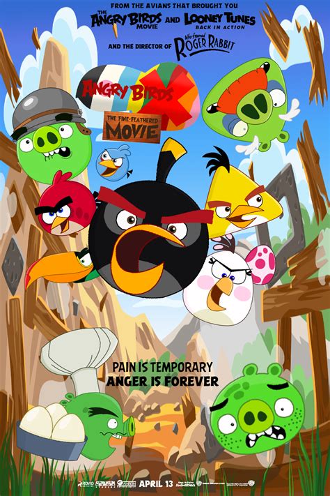 Angry Birds X Tffm Throwback Poster By Abfan21 On Deviantart