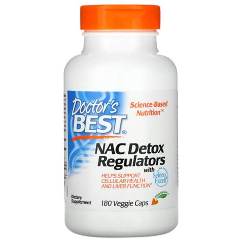 Doctor's Best NAC Detox Regulators - Spirit of Health Store