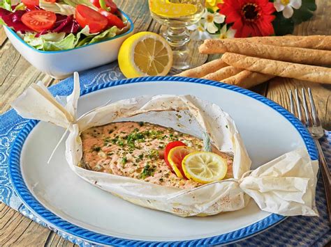 Salmone Al Cartoccio Gusto Amore E Fantasie Di Angie