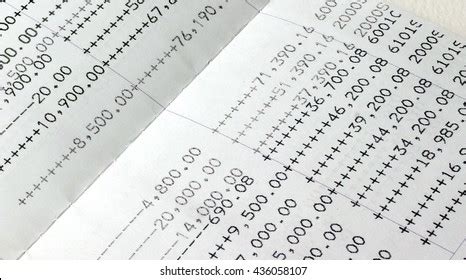 book bank statement account stock photo  shutterstock