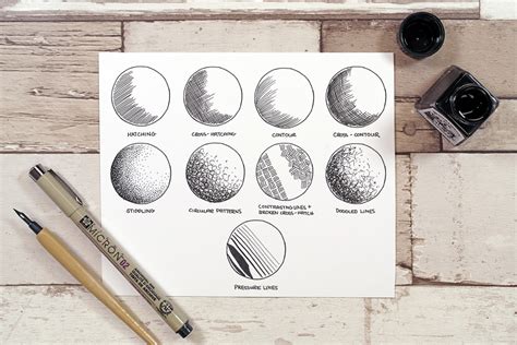 9 Easy Pen And Ink Techniques For Beginners Bromleys Art Supplies