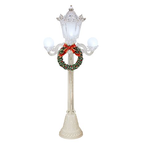 acrylic light  lamppost christmas heirloom company